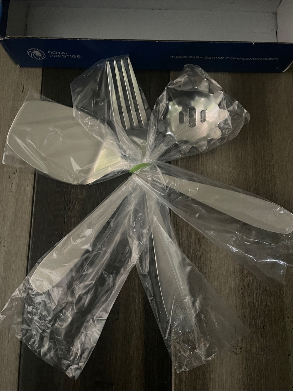 Royal Prestige Stainless Steel Serving Utensil Set in Silver
